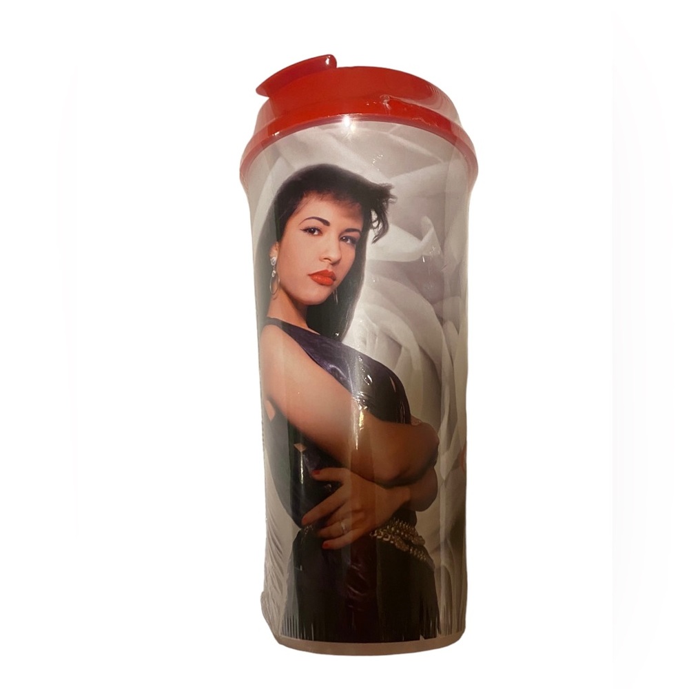 Selena Quintanilla 25th Anniversary Stripes Cup Tumbler 2020 Limited Edition NEW